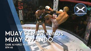 Lightweight Muay Thai Championship - Gabe Alvarez vs Fernando Valdes - XFN 46 at Renegades