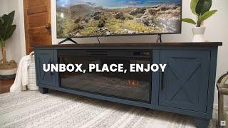 Realcozy Fireplace TV Stands: Unbox, Place, Enjoy | Elevate Your Home