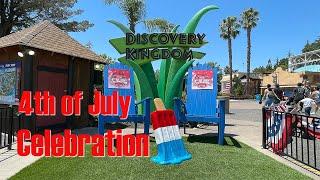 4th of July Celebration at Six Flags Discovery Kingdom with FULL drone show