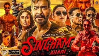 Ajay Devgan & Akshay Kumar New Hindi Action Blockbuster Movie 2024 | Singham Again Full Movie 2024