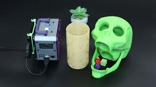 3D Hangouts - Pi Media Server, Kumiko Vase and Skull Dice Roller