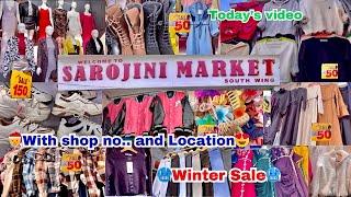 Sarojini Nagar Market Delhi | Winter Collection Starts Rs.10 | With Shop No |That Pinkish Girl