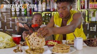 NIGERIANS vs FOOD - kiriku and Umbrella Boy