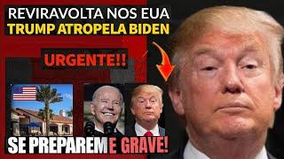 URGENTE! DONALT TRUMP MANTEM VANTAGEM SOBRE O LULA AMERICANO