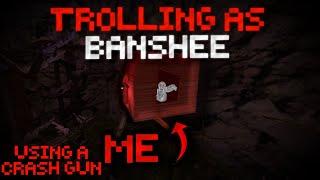 Trolling as BANSHEE (WITH CRASH GUN) | Ghost Trolling