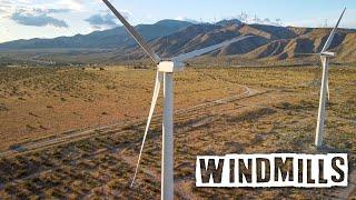 Windmills of Palm Springs, California