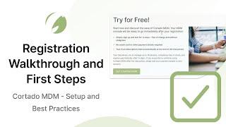 How to Register and Activate Cortado MDM