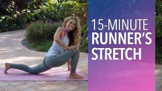 15-Minute Runner's Stretch | Yoga for Runners