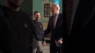 Байден приехал в Киев. Он анонсировал новый пакет военной помощи