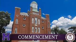 Mount Union 2022 Graduate Commencement Ceremony