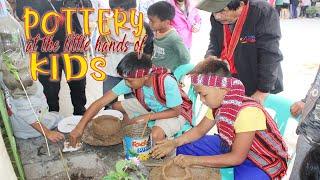 Kids Try Their Little Hands at Pottery | 5th Diwin Festival in Bila, Bauko, Mountain Province