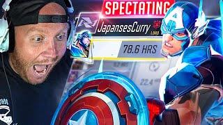 SPECTATING THE #1 CAPTAIN AMERICA IN MARVEL RIVALS