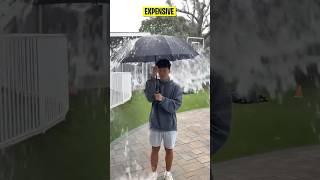 Testing Cheap vs. Expensive Umbrellas!