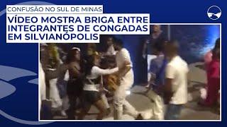 Vídeo mostra briga entre integrantes de congadas em Silvianópolis