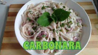 EASY CARBONARA RECIPE II MARLONICA's LITTLE KITCHEN