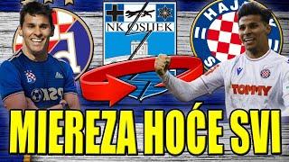 HAJDUK I DINAMO LOVE MIEREZA - OSIJEK GA NE PUŠTA PREKO DINAMA DO REPKE?