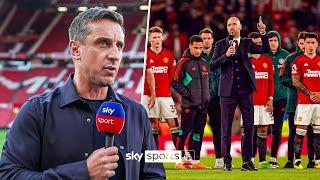 "They can't be as bad as last season" | Gary Neville looks ahead to the new season for Man Utd