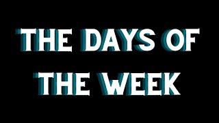 Days of the Week (English) by Greg and Steve