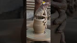 Pot making amazing works || #shorts clay makes  #pottery