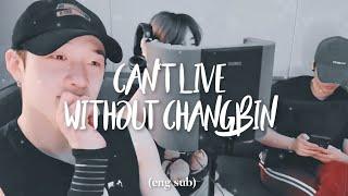 [ENG SUB] 3racha - can't live without changbin from Chan's room