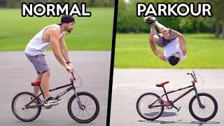 Parkour VS Normal People In Real Life - SPORTS EDITION