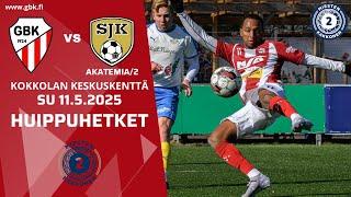 GBK - SJK Akatemia 2 su 11.5.2025 | Huippuhetket