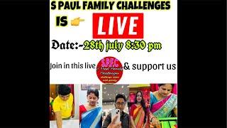 S Paul Family Challenges is live