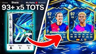 93+ x5 EFIGS TOTS PACKS!  FC 25 Ultimate Team