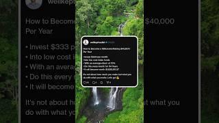 How to Become a Millionaire Making $40,000 Per Year
