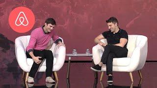 Ashton Kutcher + Brian Chesky: Strategies for Entrepreneurs | Airbnb Open 2016 | Airbnb