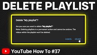 How to Delete Playlist On YouTube | Remove Playlists From Your Channel