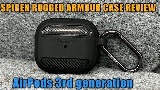 Spigen Rugged Armor Compatible with AirPods 3 Case Review