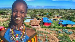 Masai Woman Builds Beautiful Off-Grid Homestead in Kenya