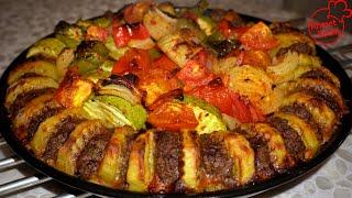 Tepsi Kebab mit Zucchini und Kartoffeln | Ahmet Kocht | türkisch kochen | Folge 416