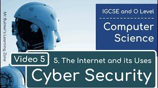 IGCSE Computer Science 2023-25 ​​- The Internet and its Uses (5): CYBER SECURITY