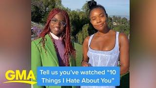 Gabrielle Union and Zaya Wade recreate famous '10 Things I Hate About You' scene  | GMA