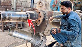 How To  repair truck broken tube gulla  can you rebuilt the  cracked gulla of ultimate truck