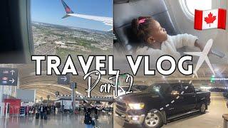 Landing in ALBERTA CANADA as Permanent Residents | Toronto to Edmonton | Travel Vlog Part 2