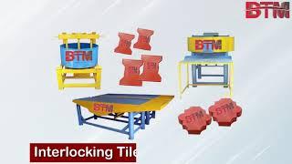 Best Interlocking Tiles Machines in India | Manufacturer & Exporter | Bharat Tiles Machine product