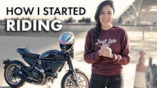 How I got into riding - My motorcycle journey