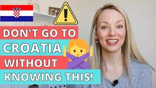 TRAVEL ADVICE FOR CROATIA! 18 Things You Need to Know Before Traveling to Croatia!