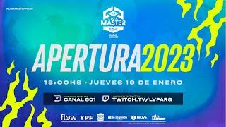 Liga Master Flow -Apertura 2023