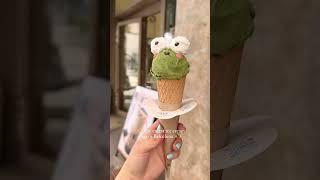 KAWAII ICE CREAM IN BARCELONA  #shorts #icecream #summervibes