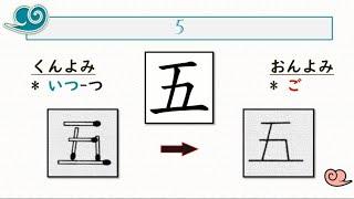 Cara MUDAH!!   Belajar KANJI DASAR Part 4-1 [Angka 1 - 10 ]