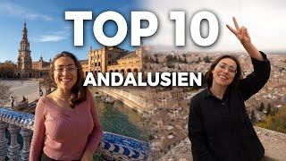 ANDALUSIEN TOP 10 ORTE die du gesehen haben musst | Die SCHÖNSTEN Orte im SPANIEN URLAUB Doku 4k