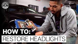 Fastest Way To Restore Headlights In One Easy Step - Chemical Guys