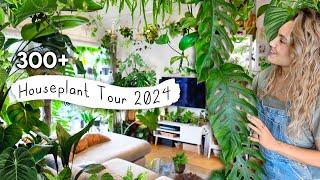 300+ Houseplant Tour  2024 Plant Collection Home Tour (Rare and Common) 