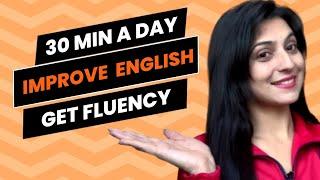  How to learn English on your own  (You just need 30 min a day for fluency)