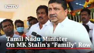 "Fabricated Audio Clip": Tamil Nadu Minister On MK Stalin's "Family" Row