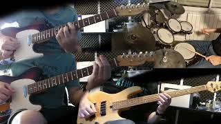 Kavinsky - NightCall (Rock cover) #olympics #guitar #bass #drums